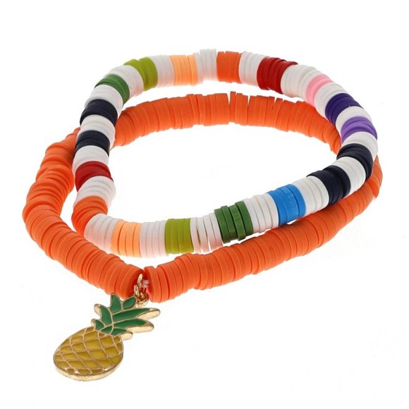 One Blessed Nana Jewelry - NWT *BOUTIQUE*   STRETCH BRACELETS w/PINEAPPLE